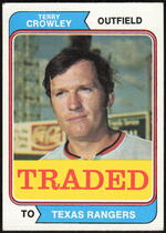 1974 Topps Traded #648 Terry Crowley