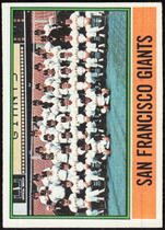 1976 Topps Base Set #443 Giants Team