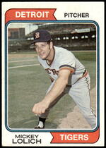 1974 Topps Base Set #9 Mickey Lolich
