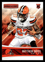 2017 Panini Rookies & Stars #254 Matthew Dayes