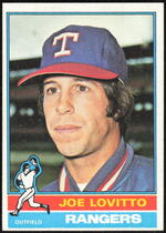 1976 Topps Base Set #604 Joe Lovitto
