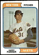 1974 Topps Base Set #106 Harry Parker