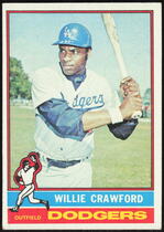 1976 Topps Base Set #76 Willie Crawford