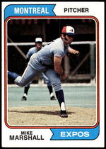 1974 Topps Base Set #73 Mike Marshall