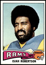 1975 Topps Base Set #371 Isiah Robertson