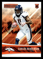 2017 Panini Rookies & Stars #277 Carlos Henderson