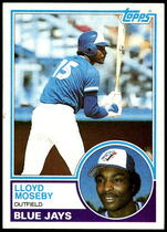 1983 Topps Base Set #452 Lloyd Moseby