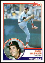 1983 Topps Base Set #573 Andy Hassler
