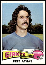 1975 Topps Base Set #484 Pete Athas