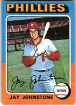1975 Topps Base Set #242 Jay Johnstone