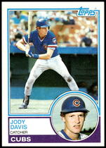 1983 Topps Base Set #542 Jody Davis