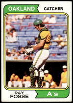 1974 Topps Base Set #420 Ray Fosse