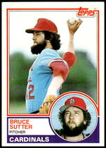 1983 Topps Base Set #150 Bruce Sutter