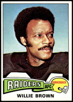 1975 Topps Base Set #95 Willie Brown