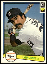 1982 Donruss Base Set #542 Lynn Jones