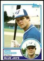 1983 Topps Base Set #714 Wayne Nordhagen