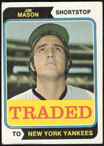 1974 Topps Traded #618 Jim Mason
