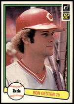 1982 Donruss Base Set #500 Ron Oester
