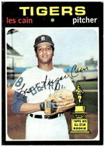 1971 Topps Base Set #101 Les Cain