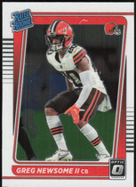2021 Donruss Optic #252 Greg Newsome Ii