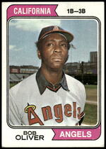 1974 Topps Base Set #243 Bob Oliver