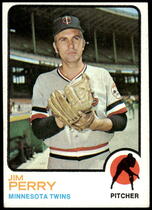 1973 Topps Base Set #385 Jim Perry