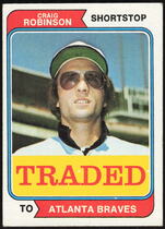 1974 Topps Traded #23 Craig Robinson