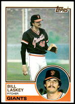 1983 Topps Base Set #518 Bill Laskey