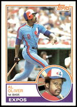 1983 Topps Base Set #420 Al Oliver