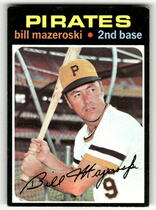 1971 Topps Base Set #110 Bill Mazeroski