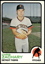 1973 Topps Base Set #256 Chris Zachary