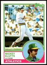 1983 Topps Base Set #571 Mickey Klutts