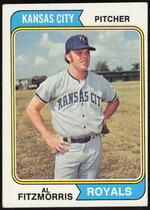 1974 Topps Base Set #191 Al Fitzmorris
