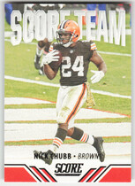 2021 Score Score Team #ST9 Nick Chubb