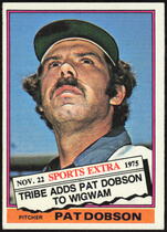 1976 Topps Traded #296T Pat Dobson