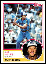 1983 Topps Base Set #54 Jim Maler