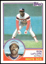 1983 Topps Base Set #560 Ron LeFlore