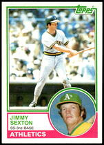 1983 Topps Base Set #709 Jimmy Sexton