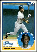 1983 Topps Base Set #281 Andre Robertson