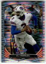 2014 Bowman Chrome Pulsar Refractor #19 Ej Manuel