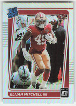 2021 Donruss Optic Holo #291 Eli Mitchell