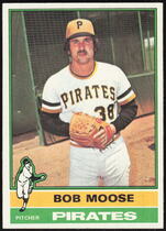 1976 Topps Base Set #476 Bob Moose