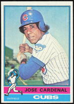 1976 Topps Base Set #430 Jose Cardenal