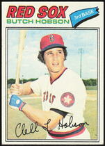 1977 Topps Base Set #89 Butch Hobson