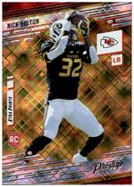 2021 Panini Prestige Xtra Points Diamond #253 Nick Bolton