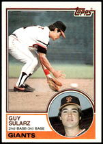 1983 Topps Base Set #379 Guy Sularz