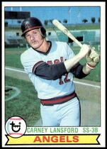 1979 Topps Base Set #212 Carney Lansford