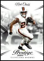 2024 Panini Prestige #67 Nick Chubb