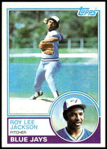 1983 Topps Base Set #427 RoyLee Jackson