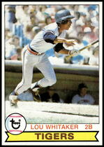 1979 Topps Base Set #123 Lou Whitaker